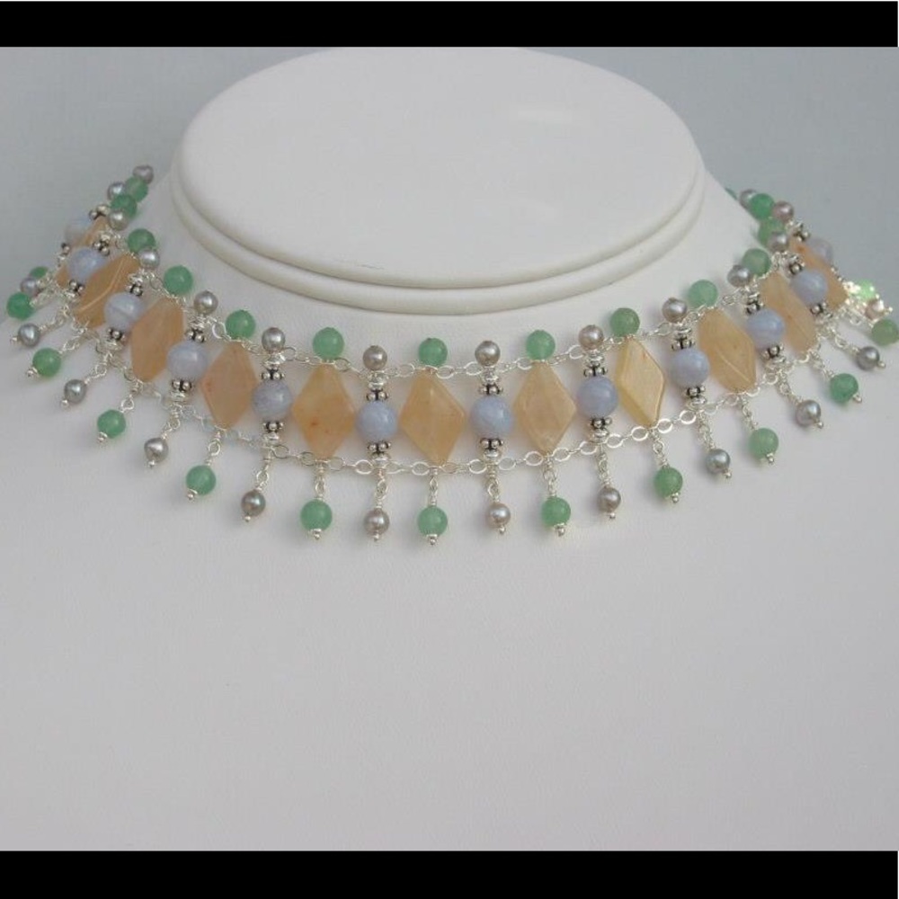 Handmade Wire Wrapped Choker